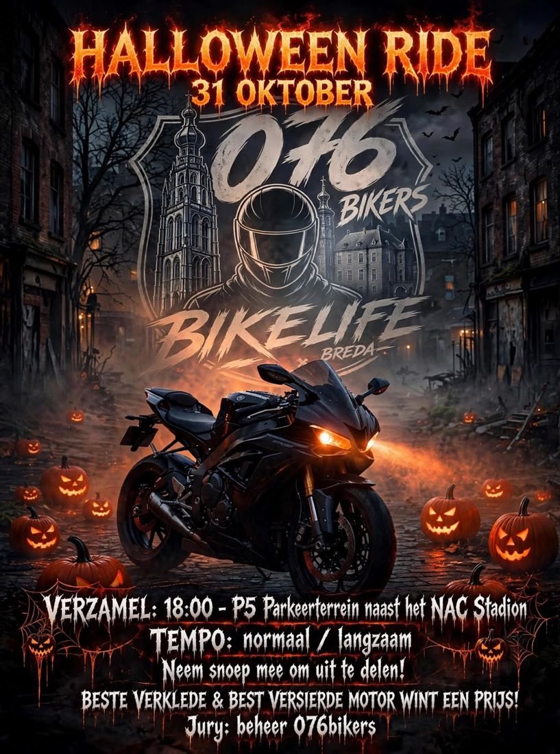 Poster Halloween Ride
